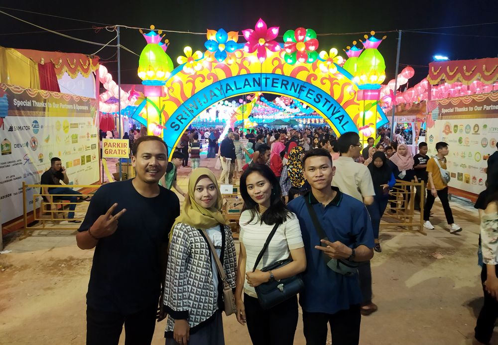 Festival 10.000 Lampion di Bumi Sriwijaya